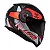 LS2 CAPACETE RAPID FF353 STRATUS BLK/RED/SILVER - Imagem 2