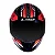 LS2 CAPACETE RAPID FF353 STRATUS BLK/RED/SILVER - Imagem 4