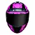 LS2 CAPACETE RAPID FF353 CROMO MATTE BLK/PINK - Imagem 3