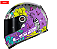 LS2 CAPACETE FF358 DREAMCATCHER SILVER/YELLOW - Imagem 1