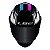 LS2 CAPACETE FF358 XDRON CYAN - Imagem 3