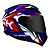 NORISK FAB CAPACETE RAZOR SHARP BLUE/RED - Imagem 5