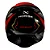 NORISK FAB CAPACETE RAZOR GODSPEED RED/GOLD - Imagem 3