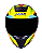CAPACETE ASX EAGLE EXPLORER BRILHO PRETO/AMARELO/LARANJA - Imagem 3
