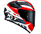 CAPACETE KYT TT-COURSE GEAR BLK/RED - Imagem 4