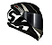 CAPACETE NORISK FAB CAPACETE RAZOR FULL BLACK/WHITE - Imagem 2