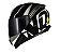 CAPACETE NORISK FAB CAPACETE RAZOR FULL BLACK/WHITE - Imagem 1