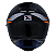 CAPACETE ASX EAGLE SV SOLID BRILHO PRETO/GRAFITE/VERMELHO - Imagem 3