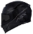 CAPACETE ASX EAGLE SOLID BRILHO PRETO/CINZA - Imagem 1