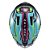 CAPACETE TEXX FECHA RAPTOR ARCADE AZU VERD ROS BRILO - Imagem 7