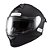 CAPACETE TEXX FECHADO SPIHE SOLIDO PRETO 58 - Imagem 6