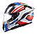 CAPACETE TEXX FECHA KAIMAN FLAG USA BRIL - Imagem 2