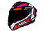 CAPACETE ASX DRAKEN SPIRIT BRILHO PRETO/ROSA/BRANCO - Imagem 4