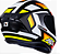 CAPACETE ASX DRAKEN SPIRIT BRILHO PRETO/VERMELHO/BRANCO 58/M - Imagem 3