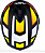 CAPACETE ASX DRAKEN SPIRIT BRILHO PRETO/VERMELHO/BRANCO 58/M - Imagem 4