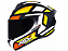 CAPACETE ASX DRAKEN SPIRIT BRILHO PRETO/VERMELHO/BRANCO 58/M - Imagem 1