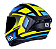 CAPACETE ASX DRAKEN SPIRIT FOSCO PRETO/AZUL/AMARELO - Imagem 3