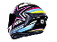 CAPACETE ASX DRAKEN PILOT BRILHO PRETO/COLORS - Imagem 3