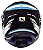 CAPACETE ASX DRAKEN PILOT BRILHO PRETO/AZUL/AMARELO - Imagem 3