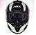 CAPACETE ASX DRAKEN THUNDER BRILHO PRETO/ROSA/TIFFANY 56/S - Imagem 5