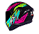 CAPACETE ASX DRAKEN THUNDER BRILHO PRETO/ROSA/TIFFANY 56/S - Imagem 6