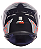 CAPACETE ASX DRAKEN THUNDER BRILHO PRETO/CINZA/VERMELHO - Imagem 3