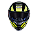 CAPACETE ASX EAGLE SV LINES FOSCO PRETO/CINZA/AMARELO - Imagem 3