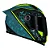 LS2 CAPACETE FF358 S STRIKER BLUE/HV YELLOW 56/S - Imagem 2