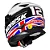 NORISK CAPACETE FF302 SOUL II GRAND PRIX UNITED KINGDOM 58/M - Imagem 4