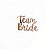 Confete Team Bride Metalizado Rose Gold - Imagem 2