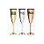 Kit 10 Taças de Champagne Lisa Metalizada - Imagem 1