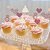 Topper de bolo e doce sortido - Decoração Elegante para Casamento e chá de lingerie (12 Peças) - Imagem 4