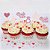 Topper de bolo e doce sortido - Decoração Elegante para Casamento e chá de lingerie (12 Peças) - Imagem 5