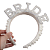 Tiara Bride com Pérolas – Arco Casamento e Despedida de Solteira - Imagem 1