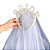 Tiara véu com Bride em Perola - Imagem 1