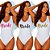 Maiô Body Branco Bride para Despedida de Solteira da Noiva - Imagem 5