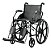 CADEIRA DE RODAS 1016 AÇO COM ELEVAÇÃO DE PERNAS- 100 KG # - Imagem 1