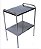 MESA AUX 0,40X0,60X0,80 INOX C/ PONTEIRA - Imagem 1