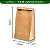 Saco Kraft Liso 20x11x32 70g - Imagem 2