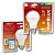 KIT 3 Lâmpadas Superled Ouro 9w Bivolt 6500k E27 Econômica - Imagem 4