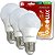 KIT 3 Lâmpadas Superled Ouro 9w Bivolt 6500k E27 Econômica - Imagem 1
