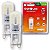 KIT 2 Lâmpada Led Bipino 2,5w G9 6500k  Branco Frio Ourolux - Imagem 1