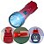 Lanterna Recarregável FBG-606-1 Vermelha Portátil LED - Imagem 1