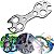 Chave Multifuncional Para Bicicleta FBG-3222 – Metal - Imagem 1