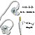 Fone In Ear Monitor Retorno de Palco Alta Definição Transparente - Imagem 3