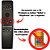 Controle Remoto Smart TV 4K Comando de Voz Q60 Q70 TU8000 - Imagem 3