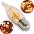 KIT 3 Lampadas Vintage Vela Chama 2W 2400K Branco Quente - Imagem 2