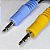KIT Cabo Componente AV Adaptador P2 P3 RCA Smart Tv Samsung - Imagem 3