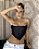 Corselet Islanny em couro cirrê - Imagem 1