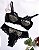 Conjunto de lingerie Pandora em tule e renda sem bojo com aro de sustentação - Imagem 14